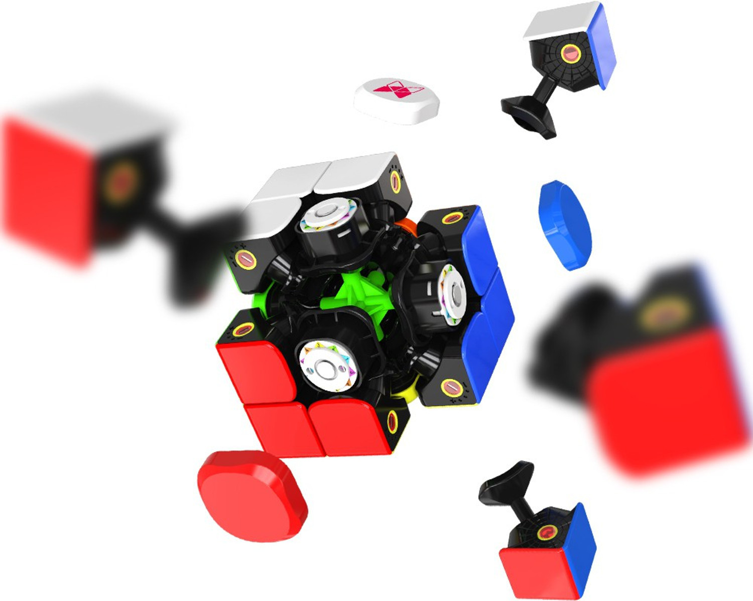 Image of Cubelelo X-Man Tornado v2 3x3 (Magnetic) Speedcube Highspeed Magic Cube Puzzle (1 Pieces)