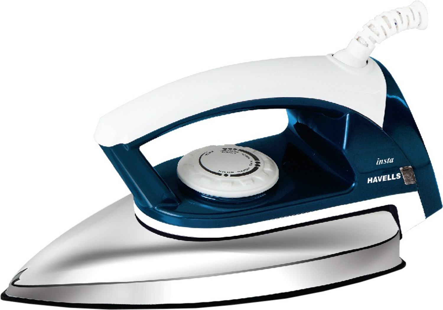 Image of HAVELLS Czar 1000 W Dry Iron (White & Ruby)