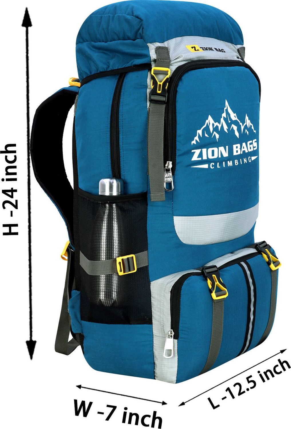 Image of MOUNT TRACK 80ltrLarge Waterproof Travel rucksack for Men & Women Rucksack - 80 L (Black)