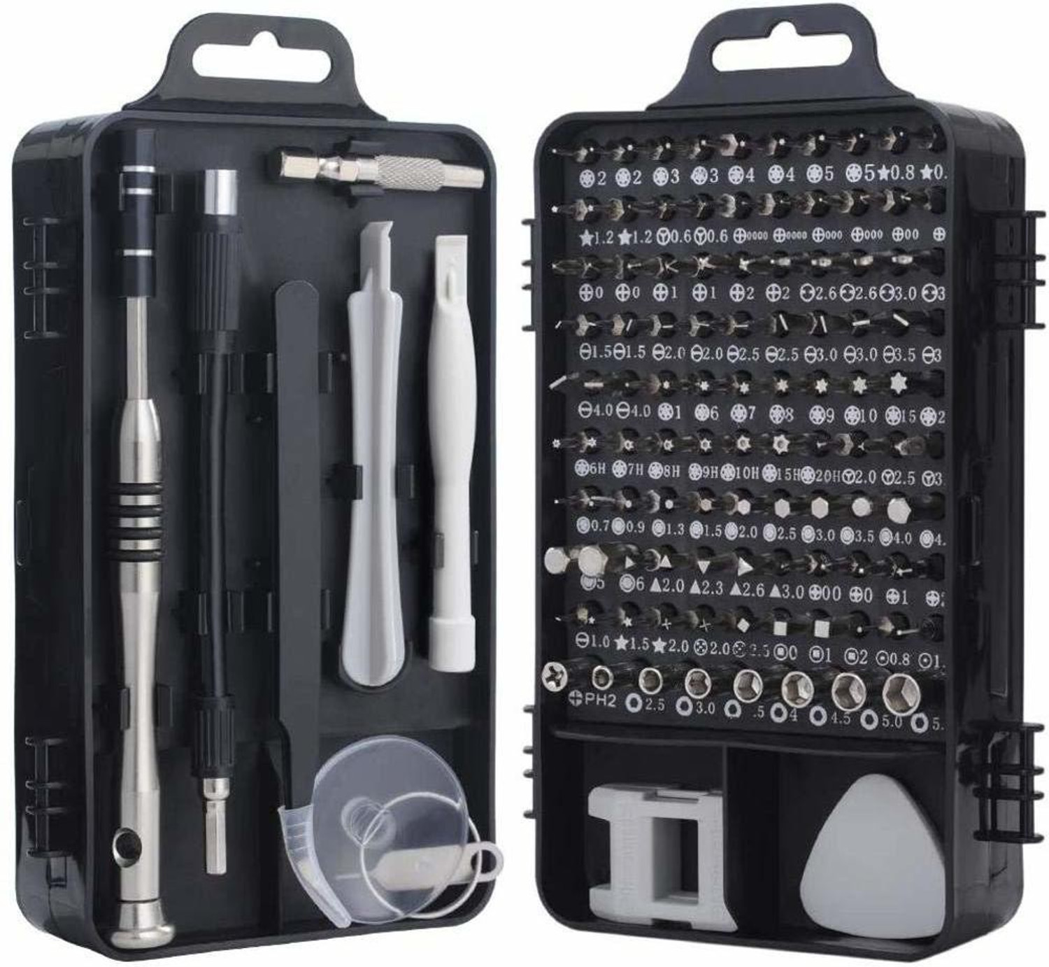 Image of KlikNest 24 IN 1Precision Screwdriver Set with Magnetic Bits for Mobile Laptop Repair Precision Screwdriver Set (Pack of 2)