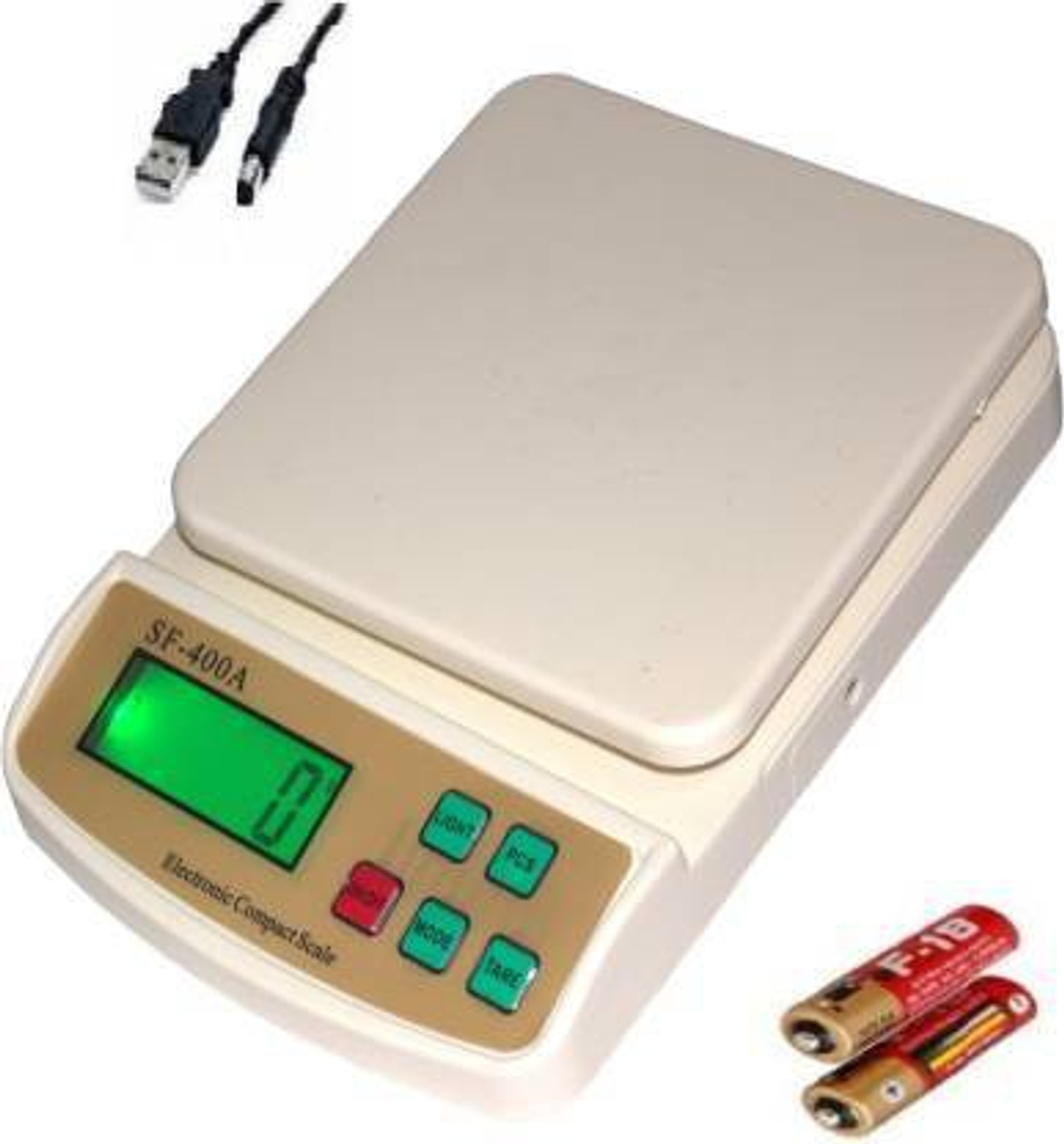 Image of JSJ Bold Weight Machine for Home Digital Weighing Machine Weighing Scale (Black)