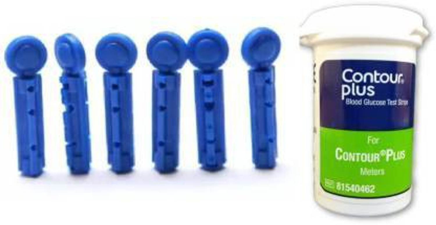 Image of CONTOUR PLUS PLUS 25 Glucometer Strips