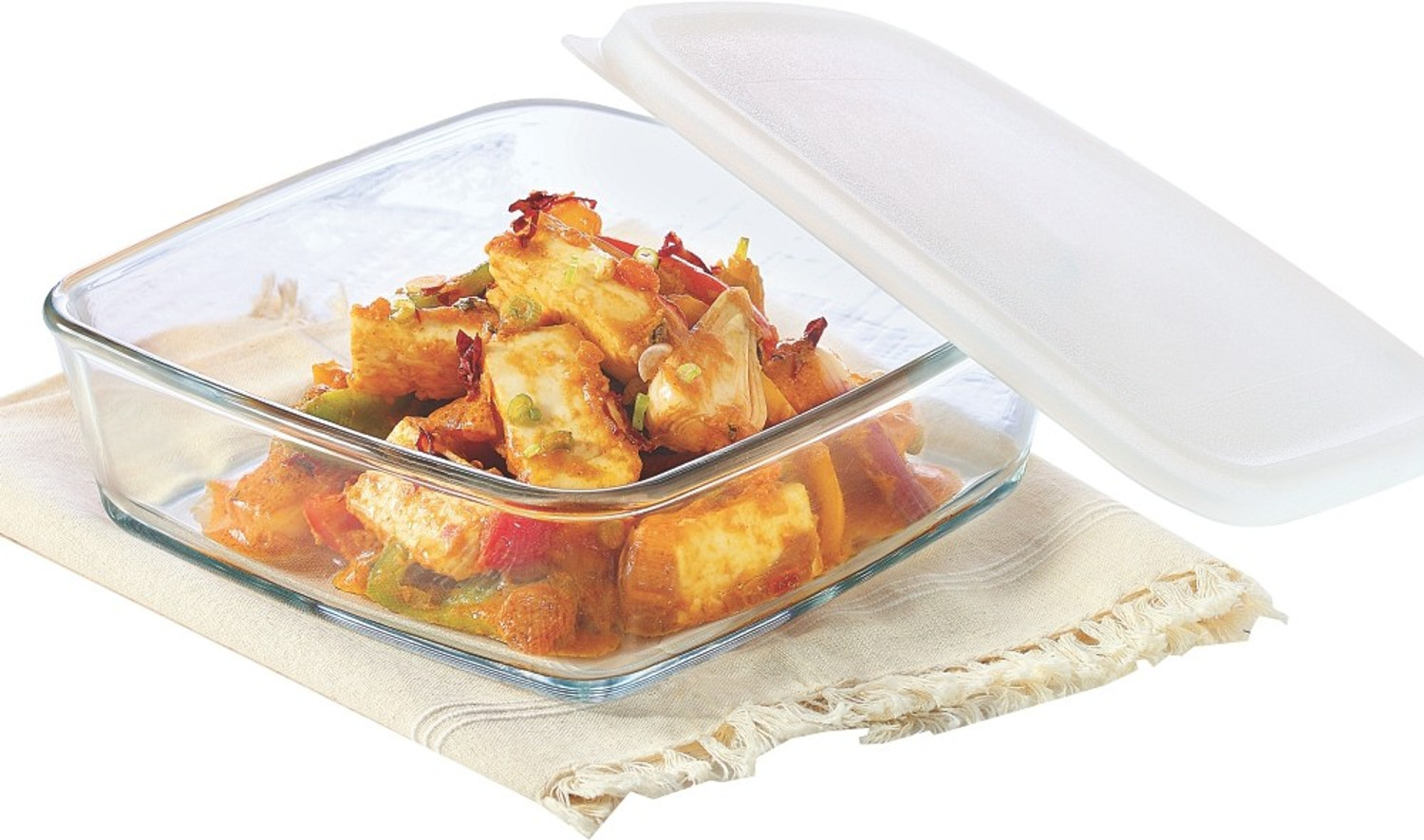 Image of BOROSIL Round 2.5 L Baking Dish (Microwave Safe)