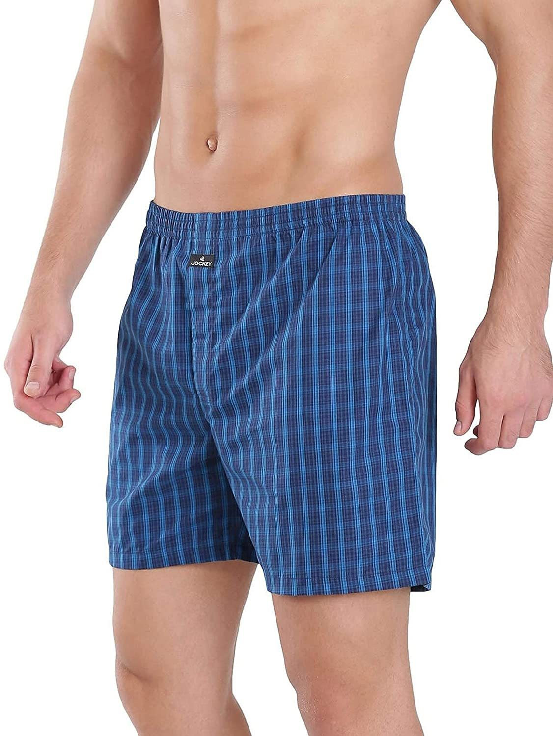 Image of JOCKEY Pack of 2 Checkered Men Boxer