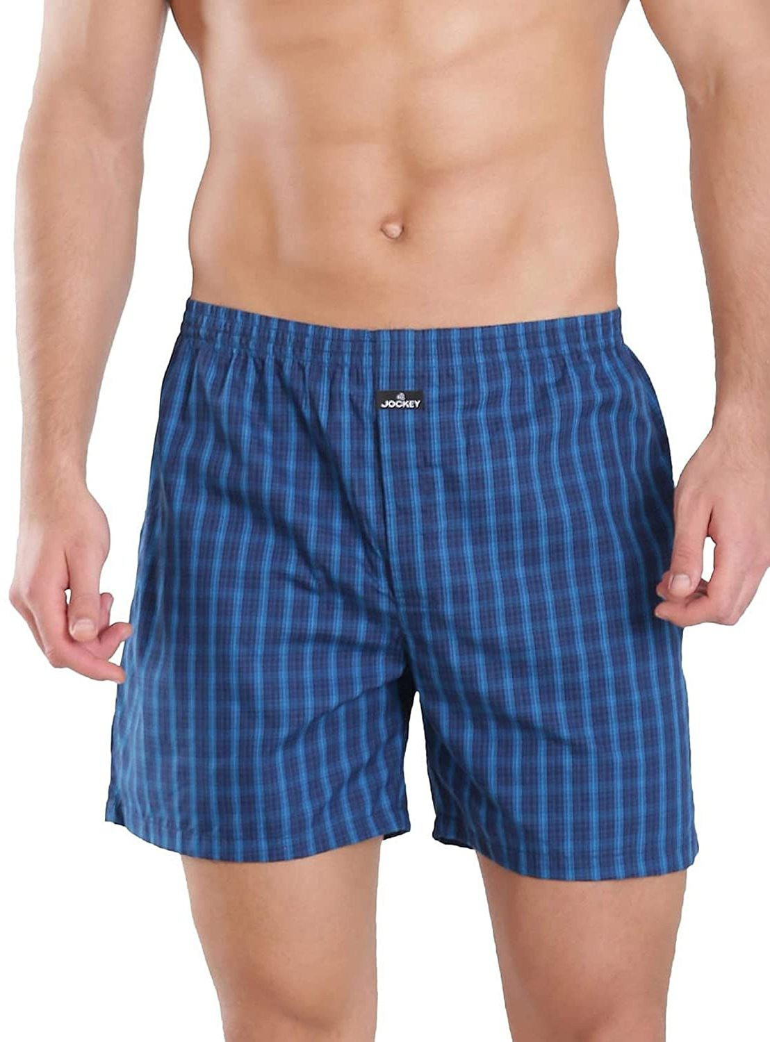 Image of JOCKEY Pack of 2 Checkered Men Boxer