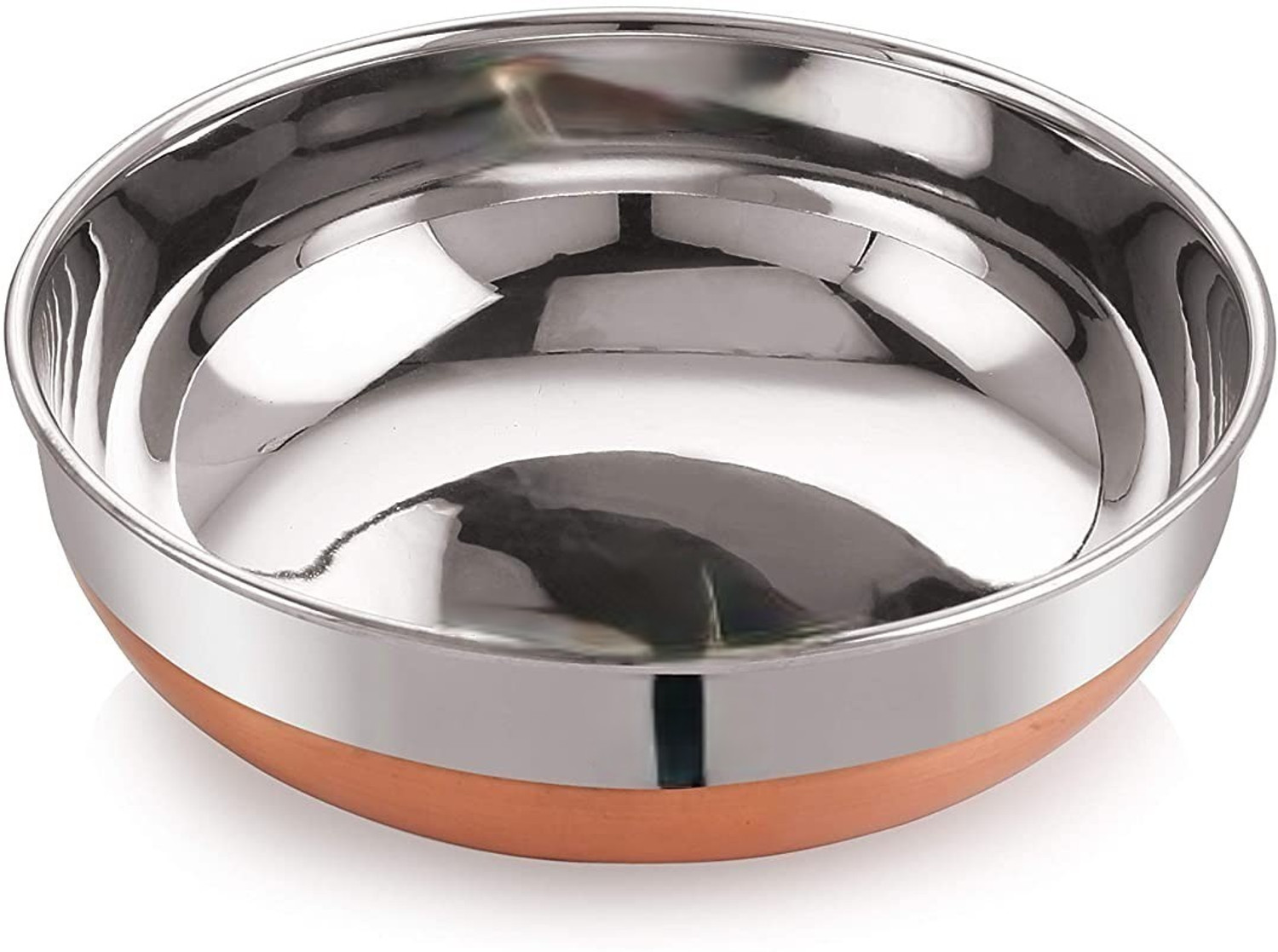 Image of DIAMOND STEEL Aluminium Tasra12Inch Tasla 2.5 L capacity 30 cm diameter (Aluminium)