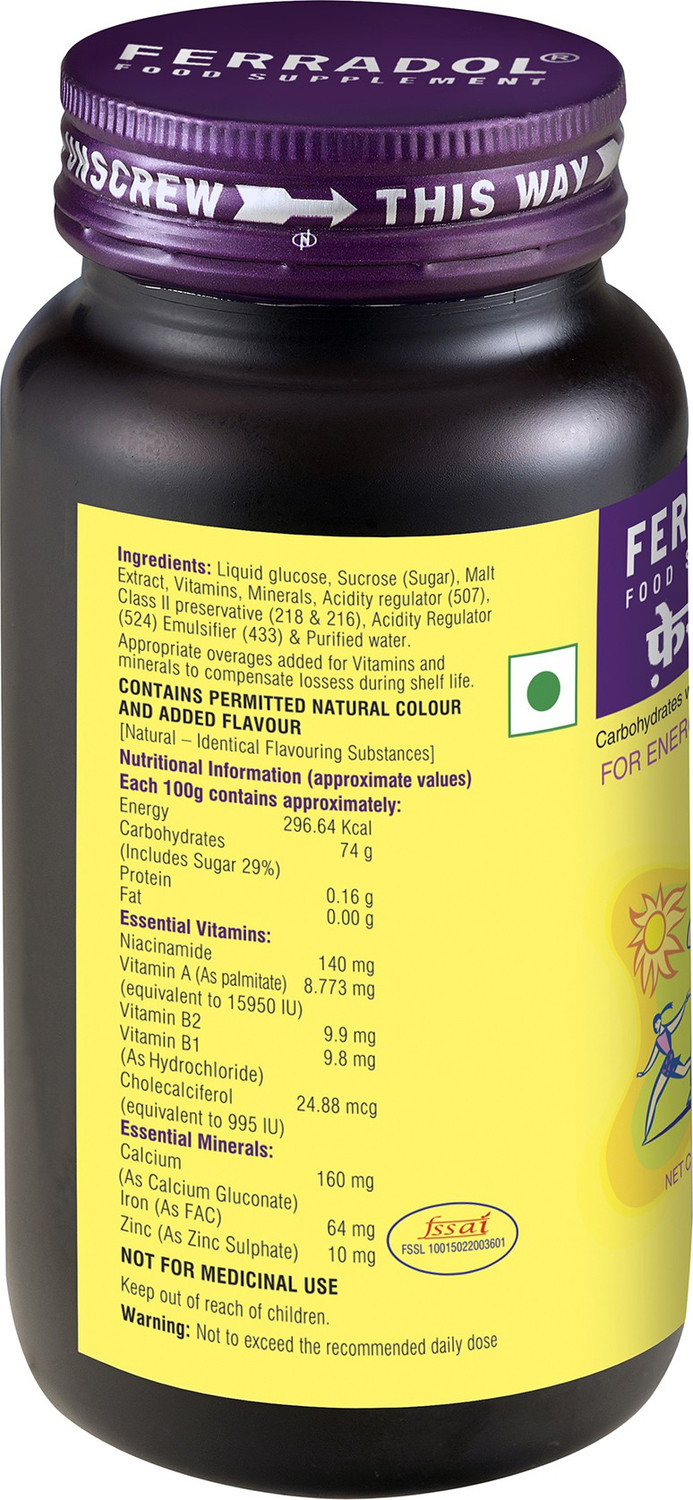 Image of FERRADOL Food Supplement for Energy and Growth (450 g)
