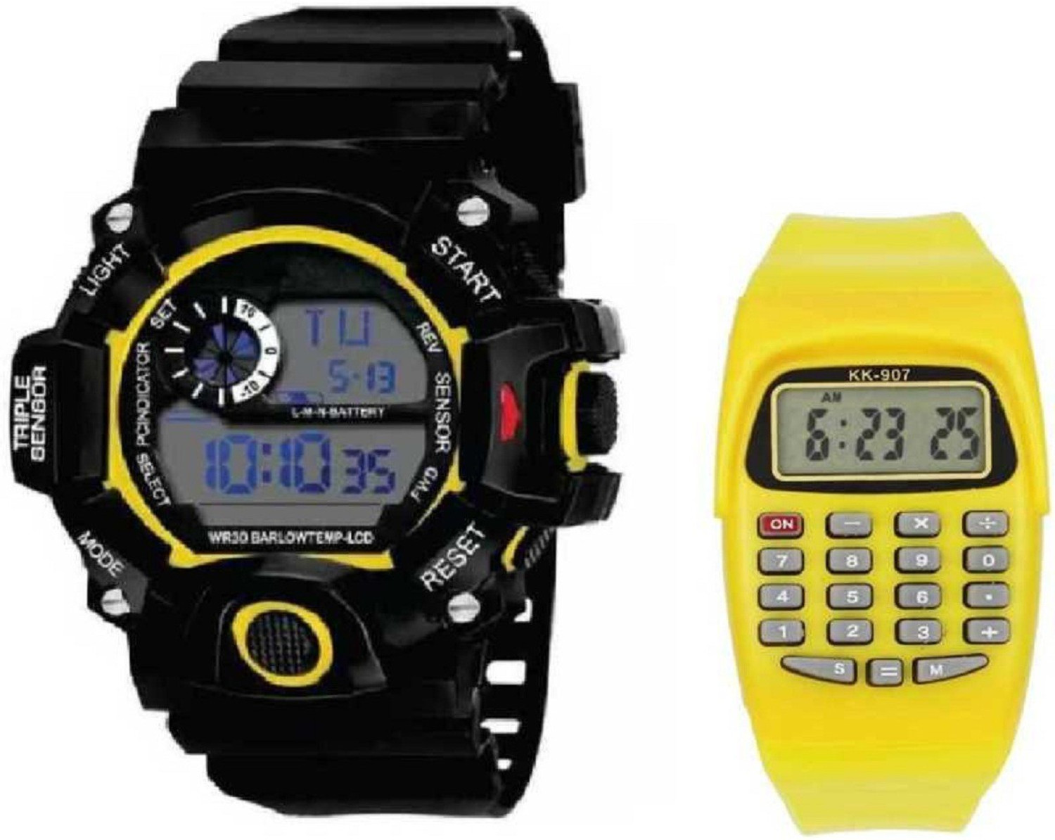 SPARKLY Digital Watch – For Boys – Buy SPARKLY Digital Watch – For Boys Bestseller New Wonderful Trending Combo Set Of Three Watch Led Sunglasses…