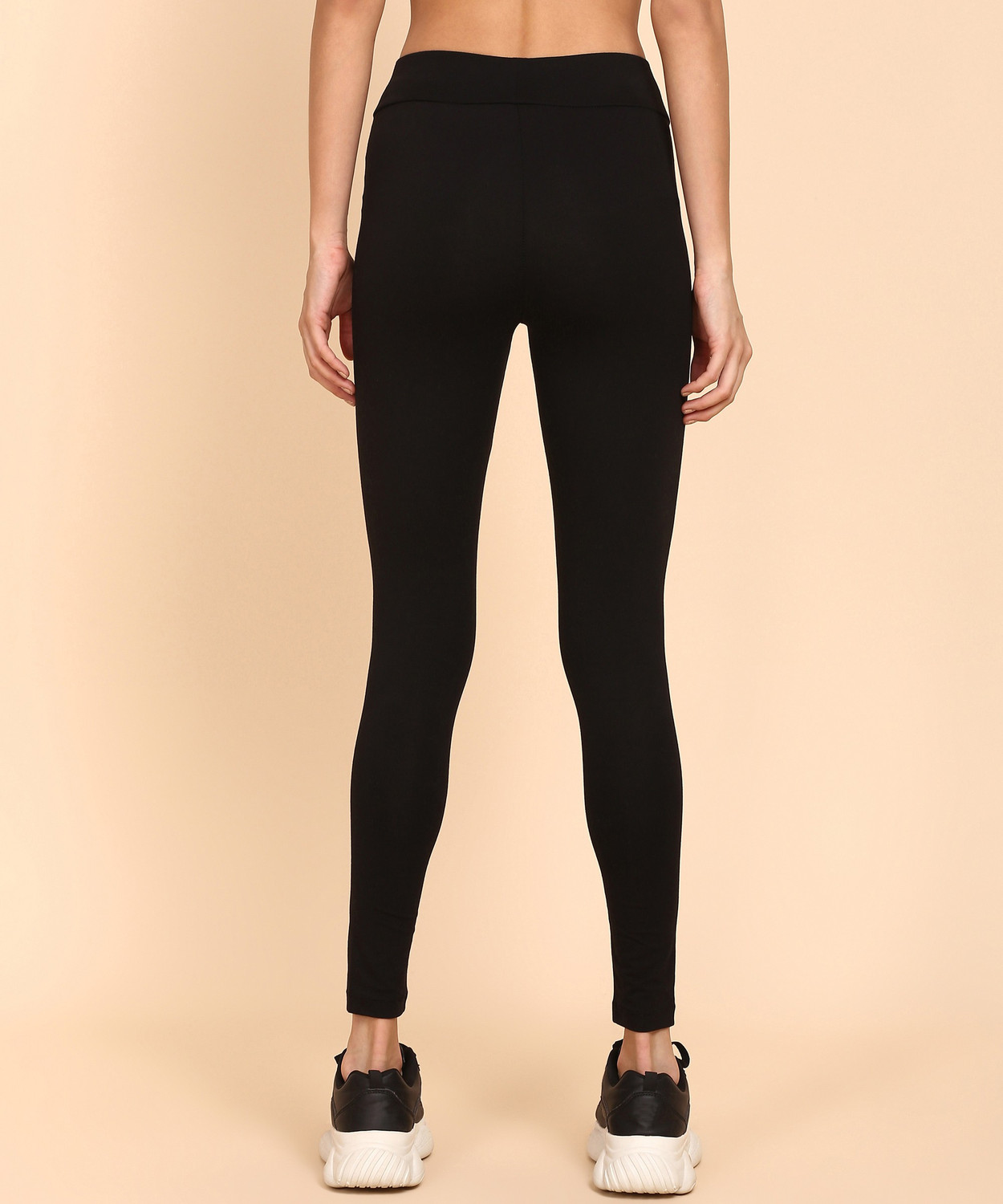 Image of PUMA Printed Women Black Tights
