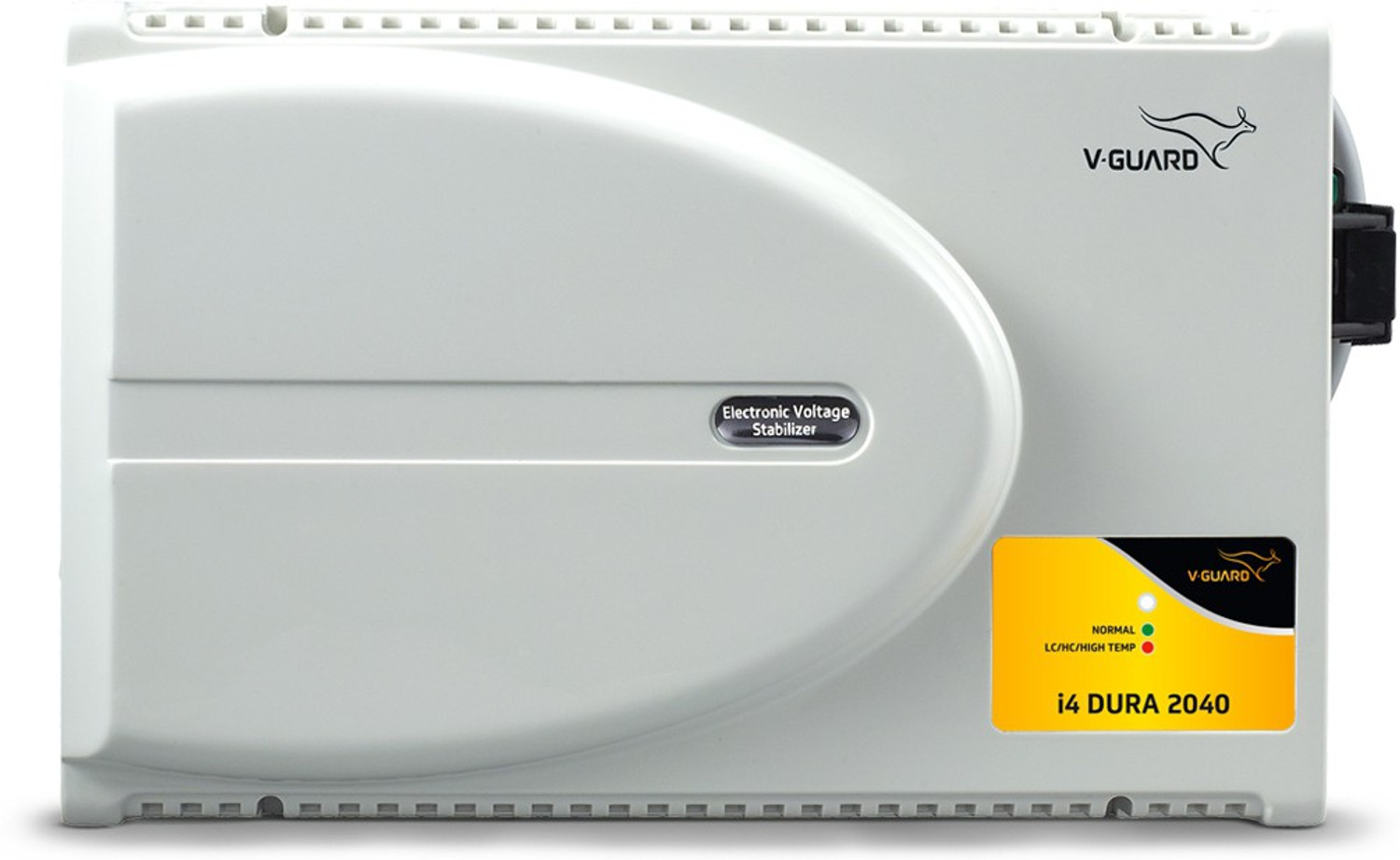 Image of Microtek complete power solution EML5090 (90V-300V)5KVA Voltage stabilizer (Metallic grey, Red, Black)