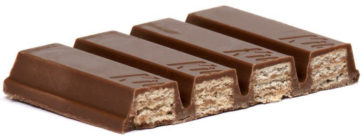Image of NESTLE KitKat 4 Finger Chocolate Bar (Imported UK) 10 Pack Bars (415 g)