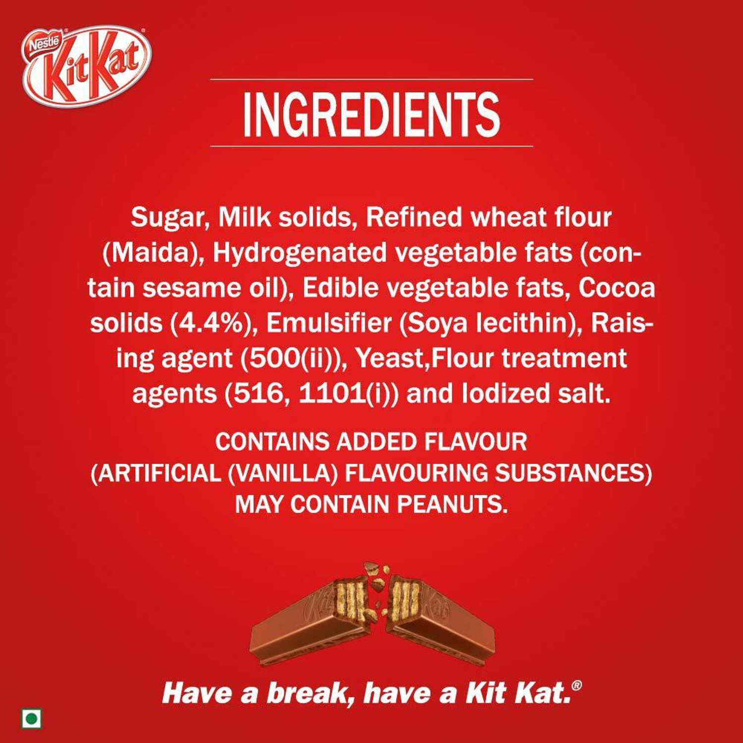 Image of NESTLE KitKat 4 Finger Chocolate Bar (Imported UK) 10 Pack Bars (415 g)