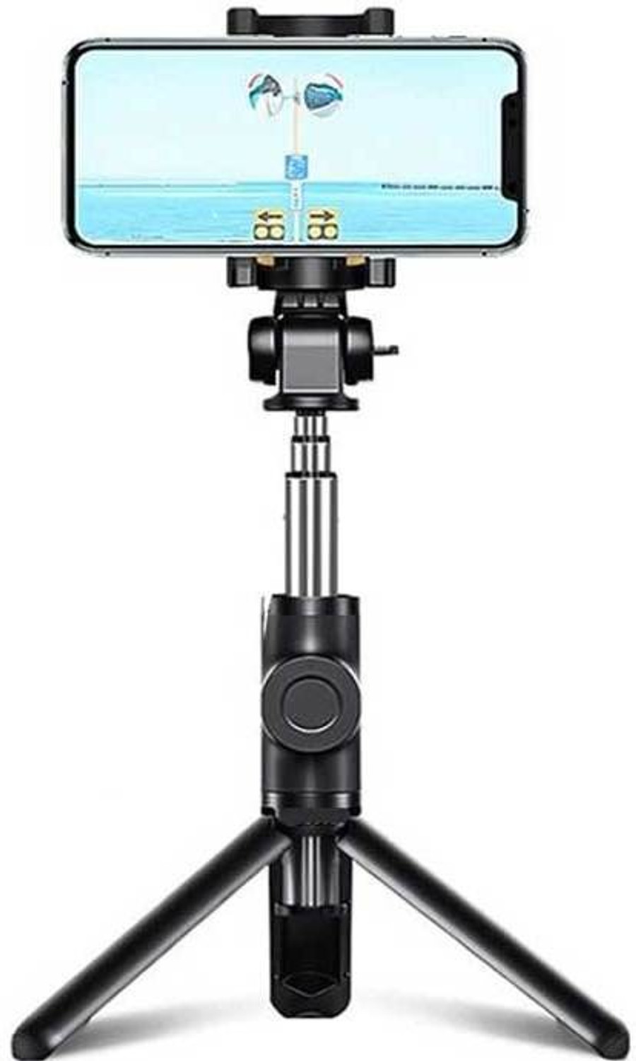 Image of Infinite Digital Selfie Stick with Tripod Stand, Bluetooth Extendable Tripod for Mobile Phone C16 Tripod (BLACK,WHITE,PINK, Supports Up to 506 g)