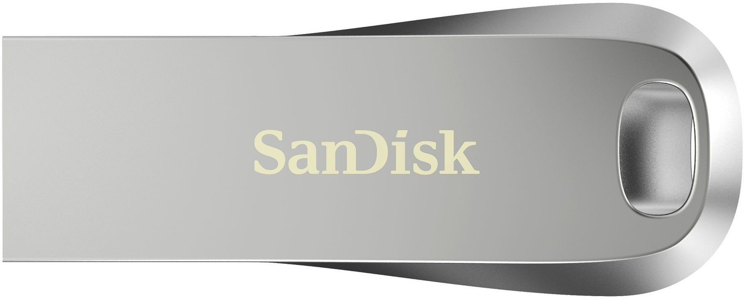 Image of SanDisk SDCZ74-256-135 256 GB Pen Drive Compatible with Laptop, Television, Desktop Computer USB 3.1 Metal Case (Silver)