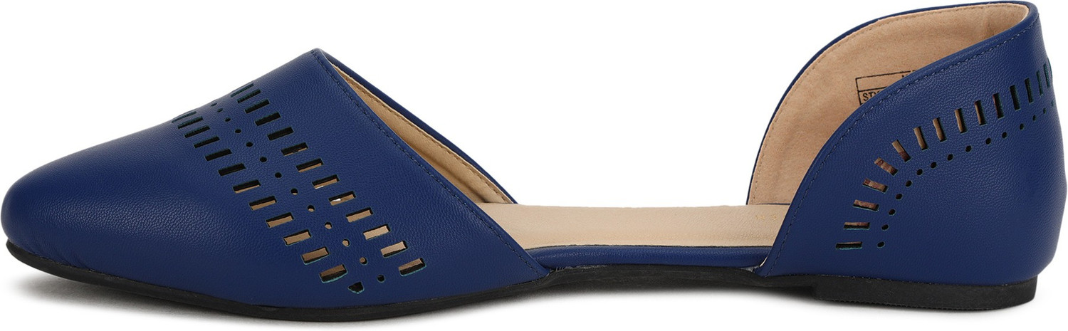 Image of VAN HEUSEN Women Bellies Sandal (Blue , 5)