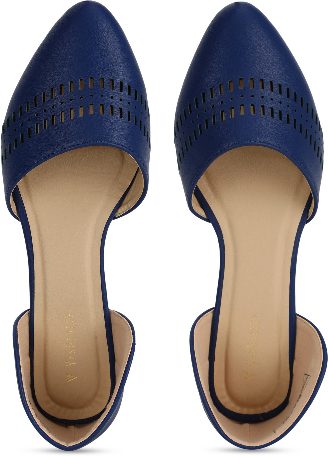 Image of VAN HEUSEN Women Bellies Sandal (Blue , 5)