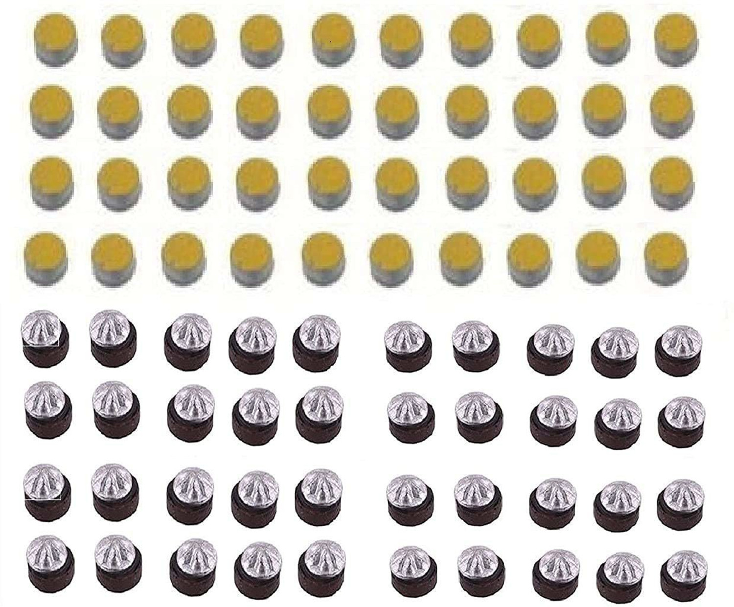 Acs 124 Acs sujok acupressure kit sujok magnets sujok therapy kit byol magnet acupressure yellow white 40 Pcs Massager - Acs : Flipkart.com