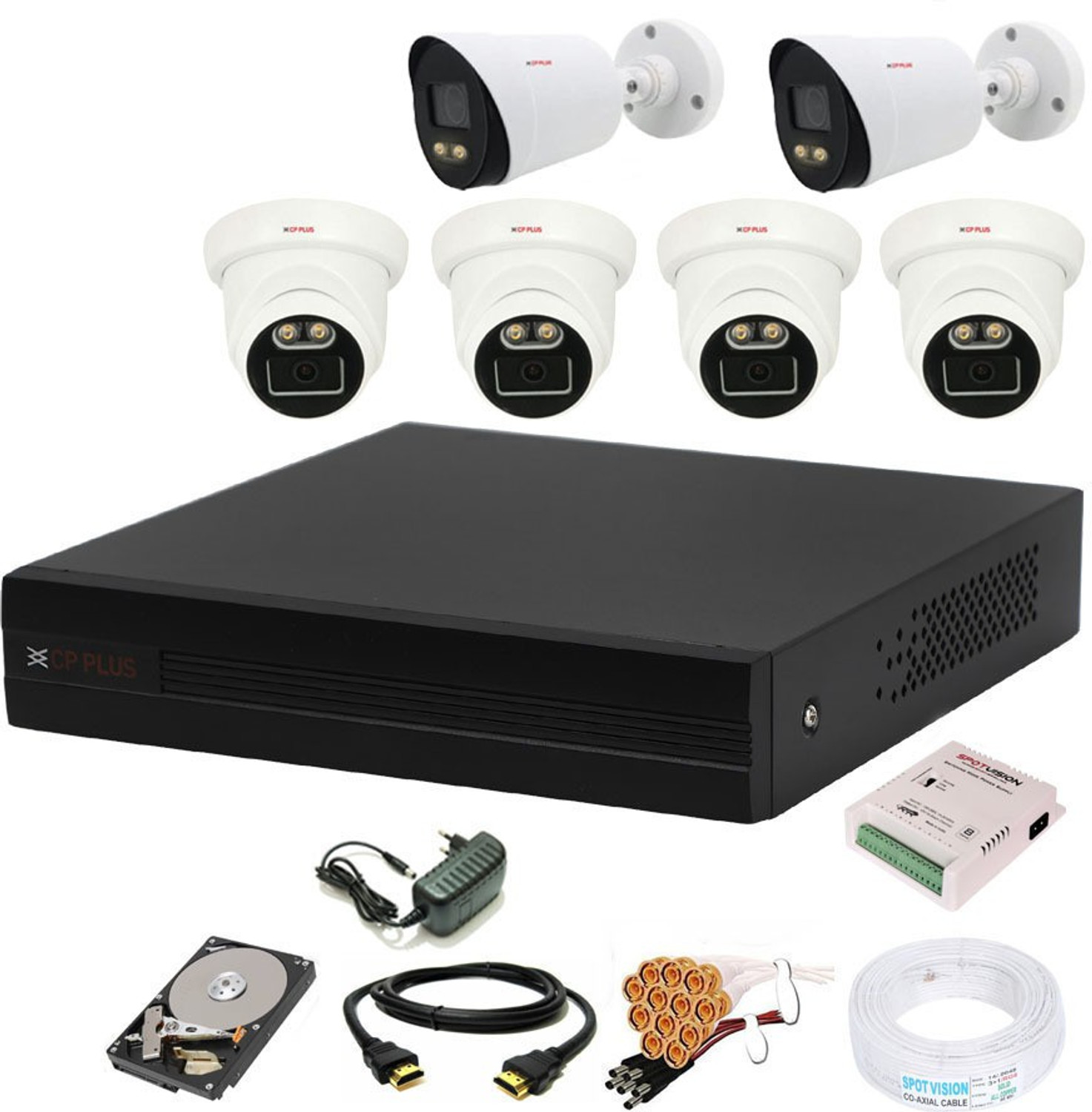 Image of HIKVISION DS-7104NI-Q1 /M NVR FOR IP CAMERA Security Camera (1 GB, 4 Channel)