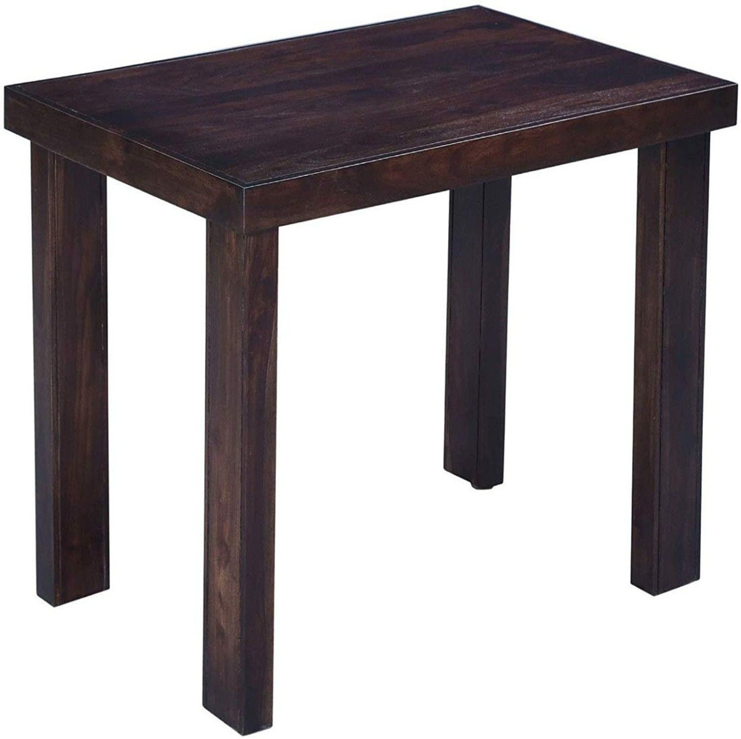 Image of diksha furniture Solid Sheesham Wood 2 Seater dining table with 2 Chairs For Hotel And Restaurant Furniture Solid Wood 2 Seater Dining Table (Finish Color - Dark Brown, DIY(Do-It-Yourself))