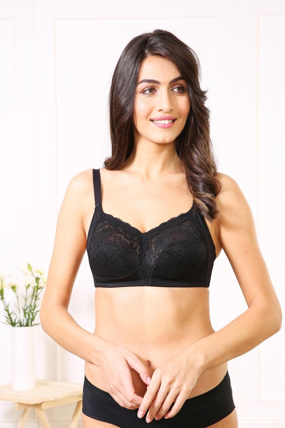Image of VAN HEUSEN Women Full Coverage Non Padded Bra (Beige)