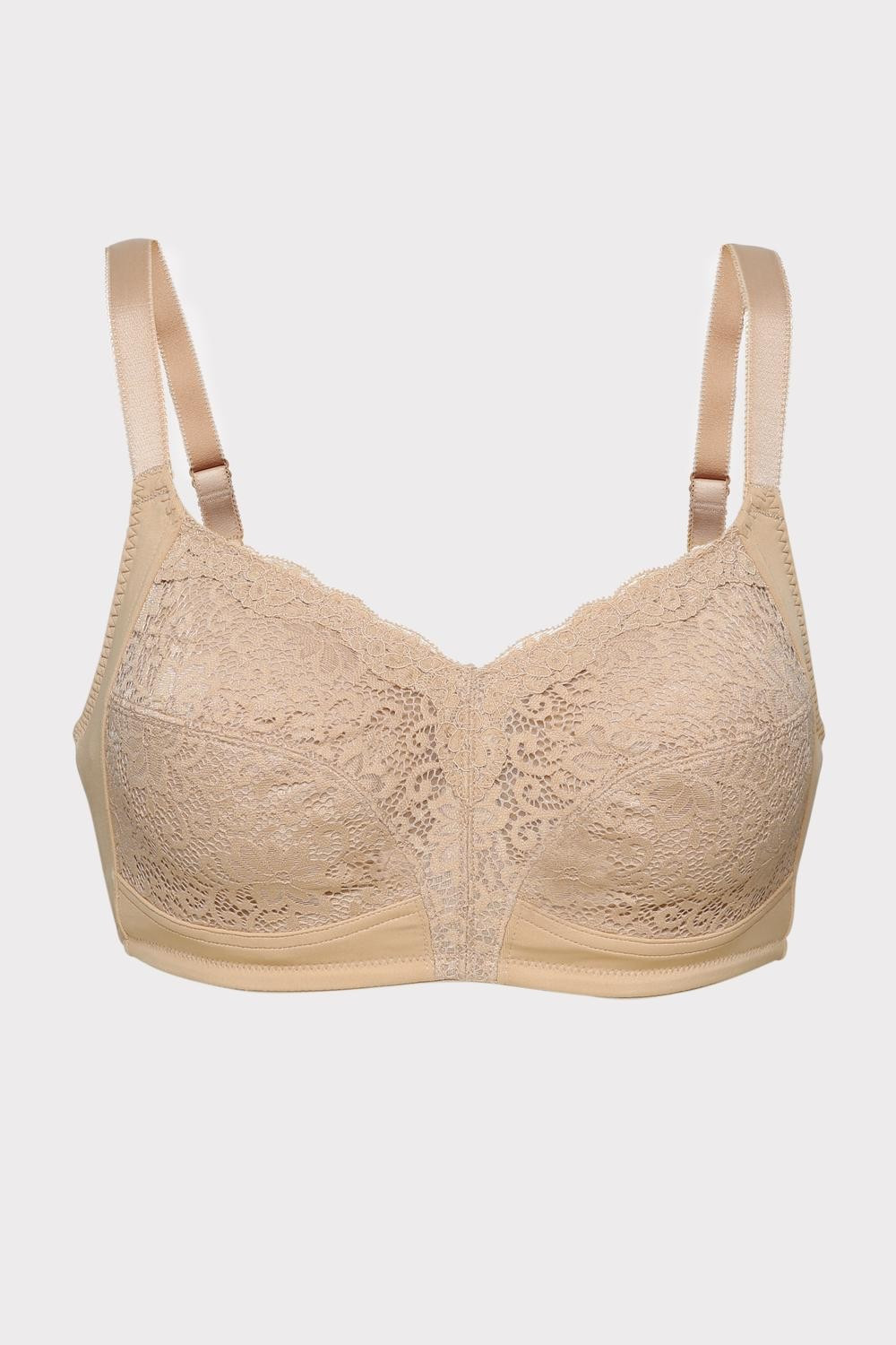 Image of VAN HEUSEN Women Full Coverage Non Padded Bra (Beige)