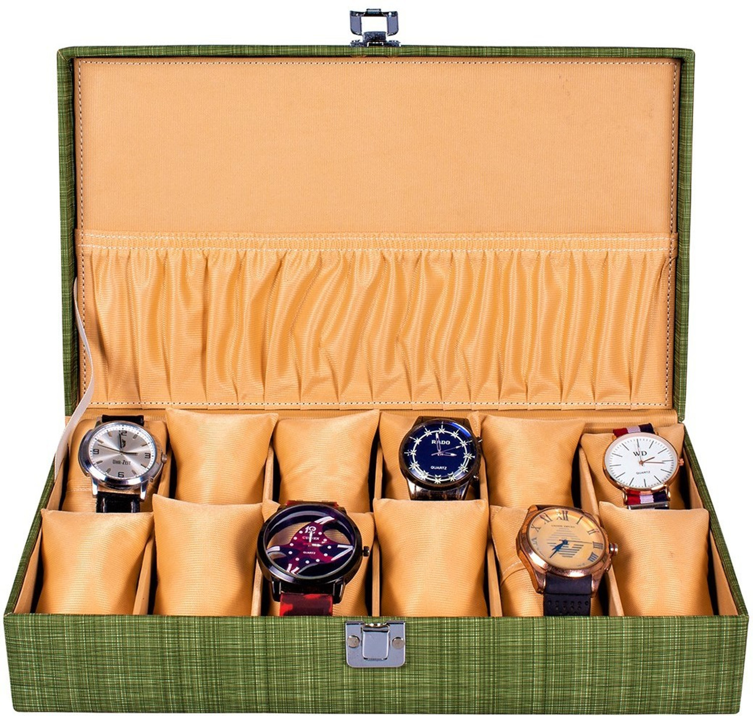 Image of Jhola Basta Watch Box Watch Box (Brown, Holds 12 Watches)