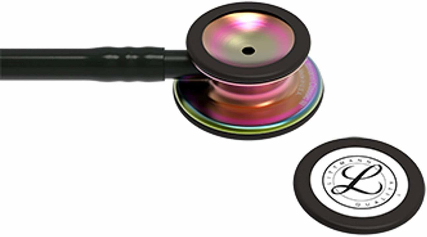 Image of 3M Littmann Classic III Monitoring Stethoscope, Black Edition Classic III 5803 Stethoscope (Black)