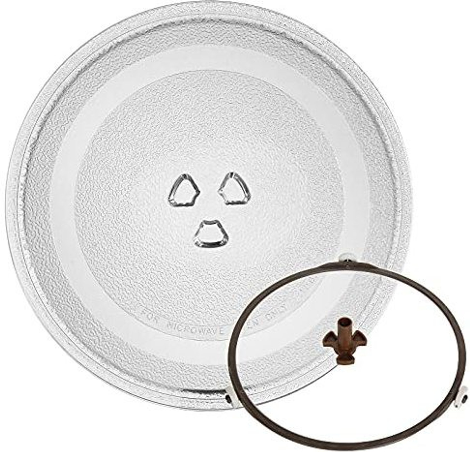 Image of Sai Service Center Microwave Oven Turntable Glass Plate (12.4 inch / 315 mm) - Midea 25L, 30L) Fiber Glass Microwave Turntable Plate