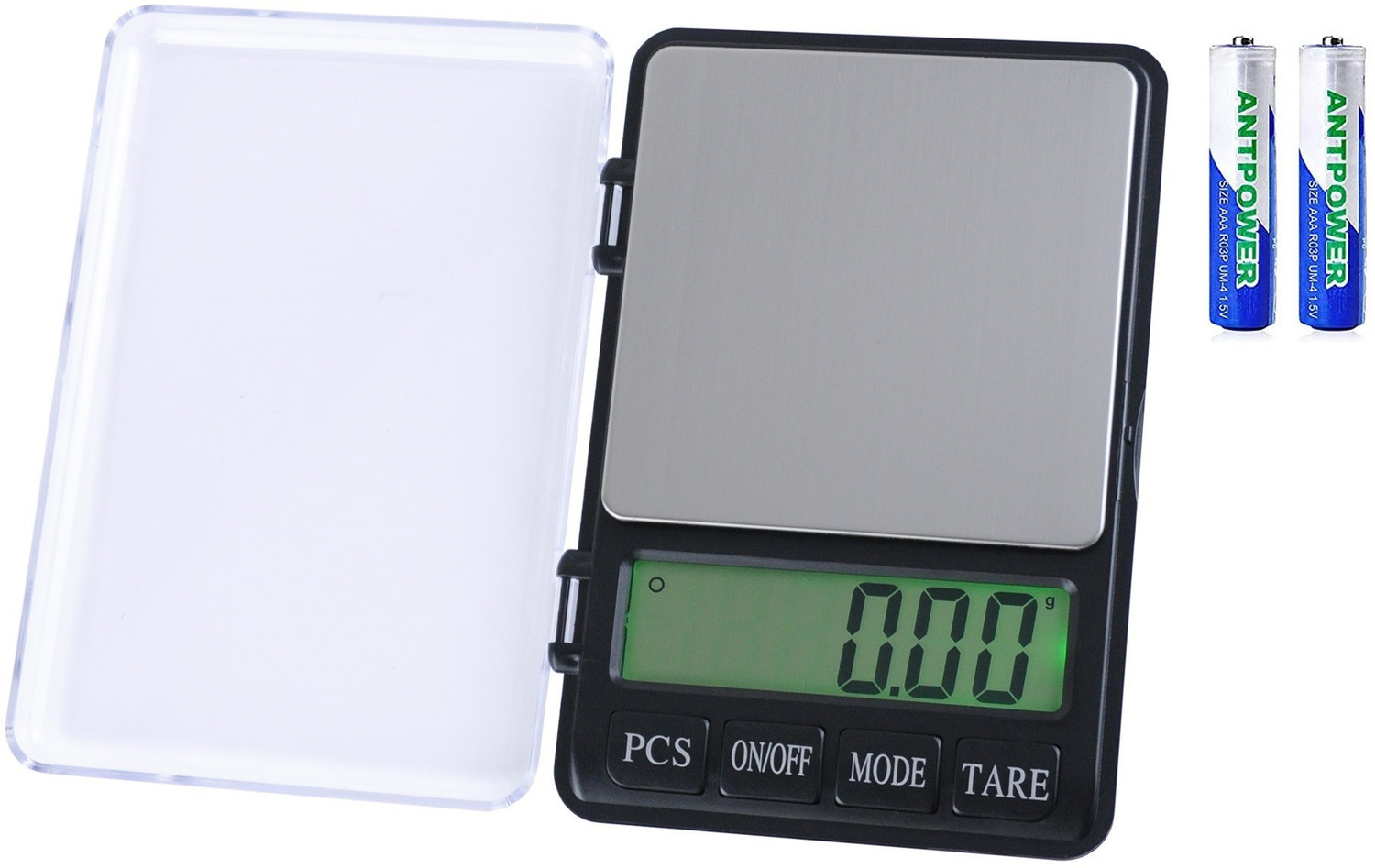 Image of JSJ Bold Weight Machine for Home Digital Weighing Machine Weighing Scale (Black)