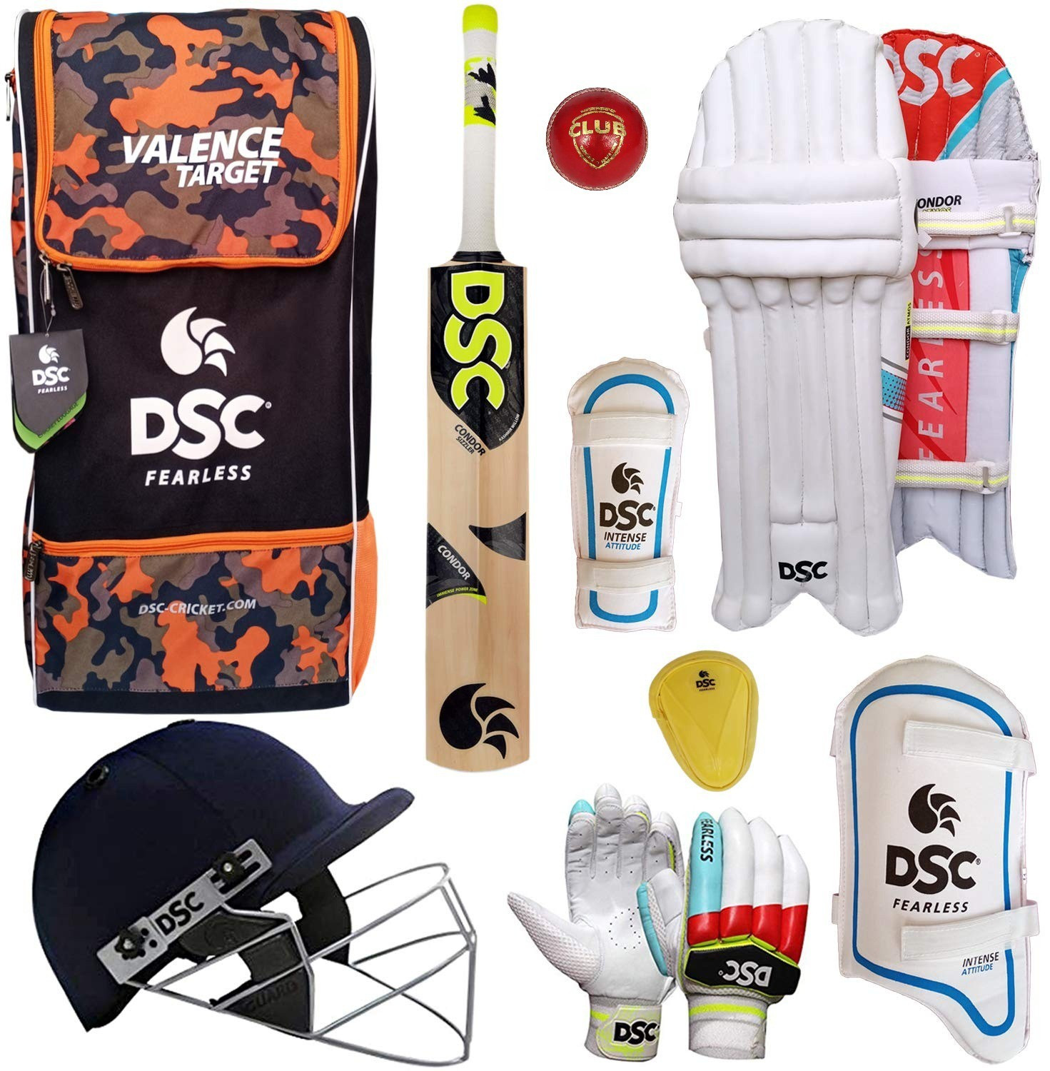 HF Economy DSC Full Size Cricket Kit - Image 1