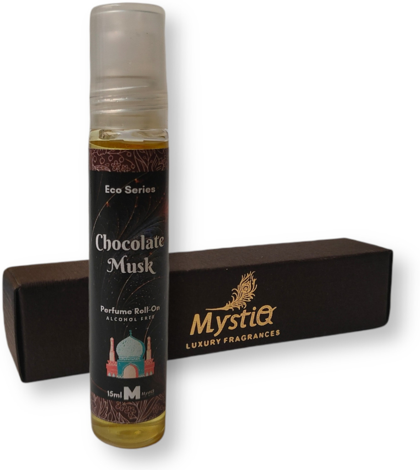 Image of Al-Nuaim Chocolate Musk Attar for Men and Women Herbal Attar (Chocolate)