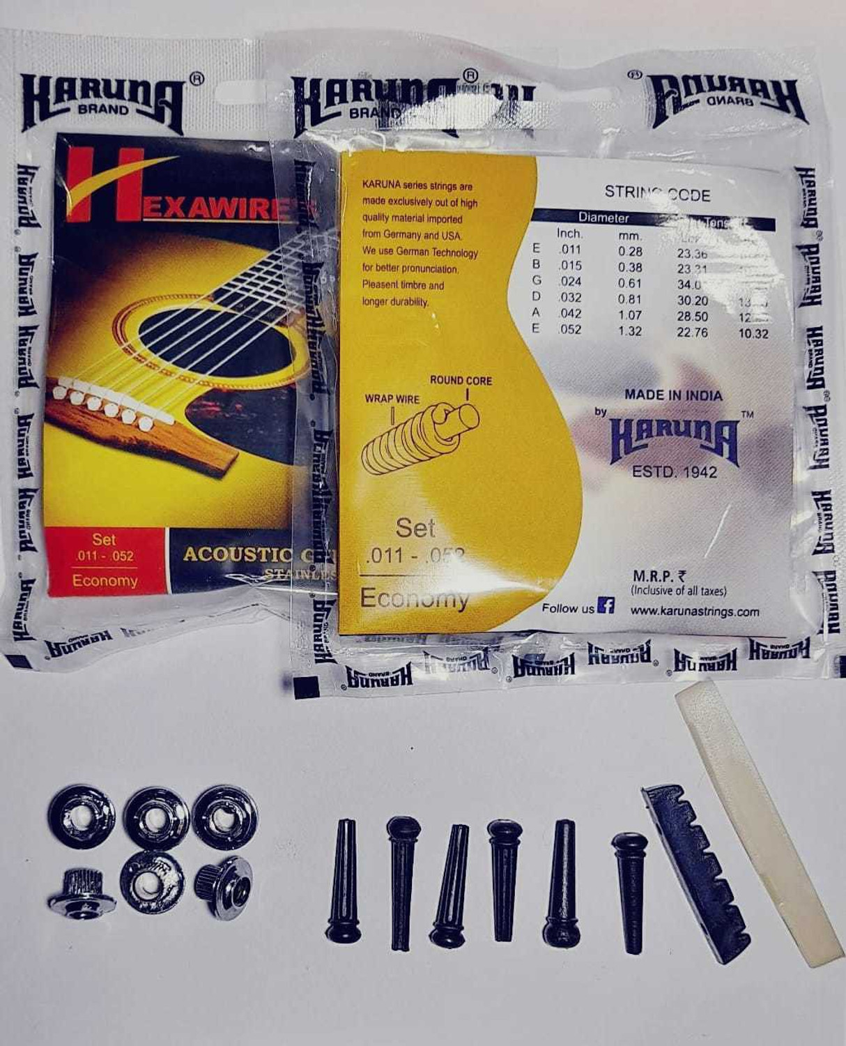 Image of Verilux Acoustic Guitar Pickup 12 Pole Clip On Acoustic Pickup Plug and Play Guitar String (6 Strings)