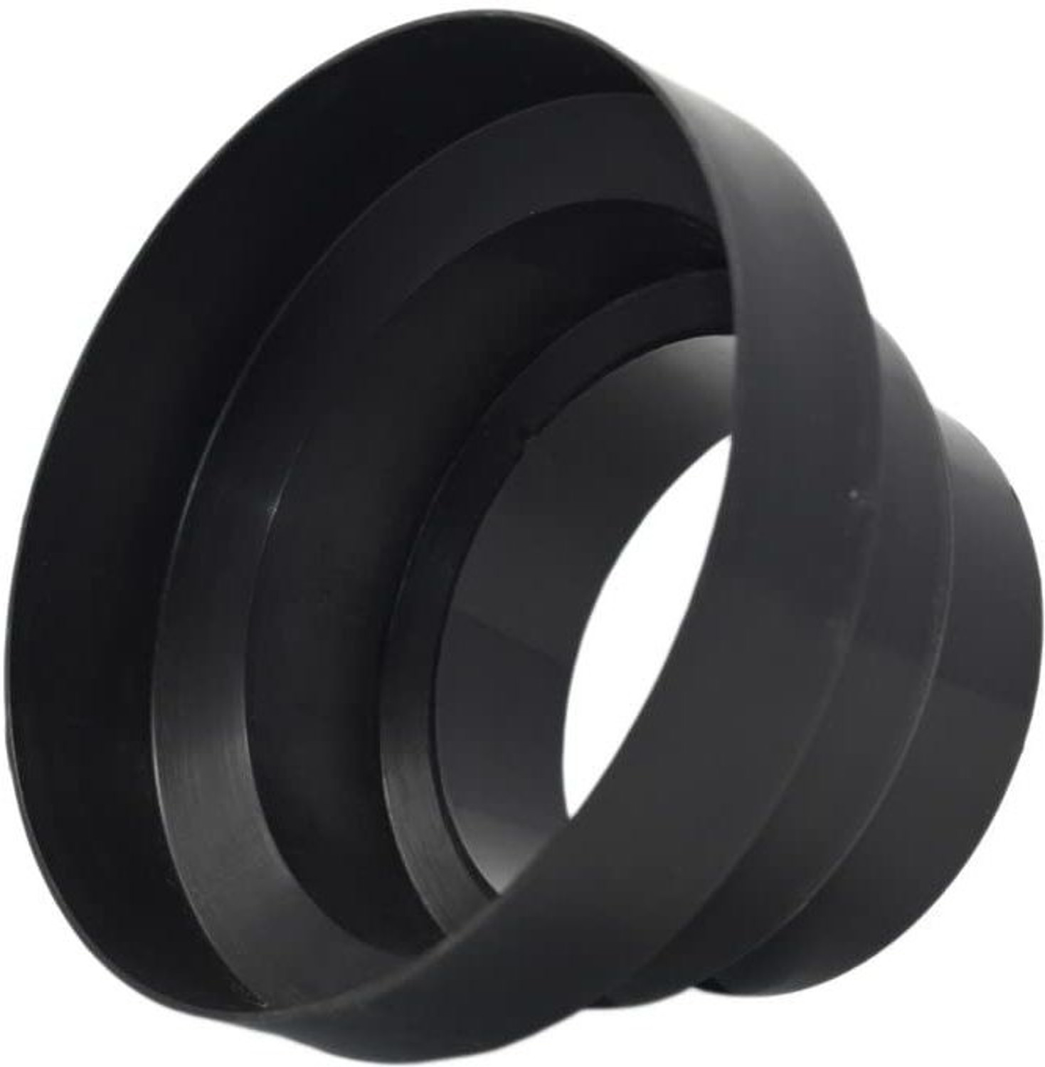 Image of Seavy Chimney Pipe Reducer 4 to 5 to 6 Inch / /Pipe Reducer /Pipe Converter Cone For Hose Pipe (0.15 m)