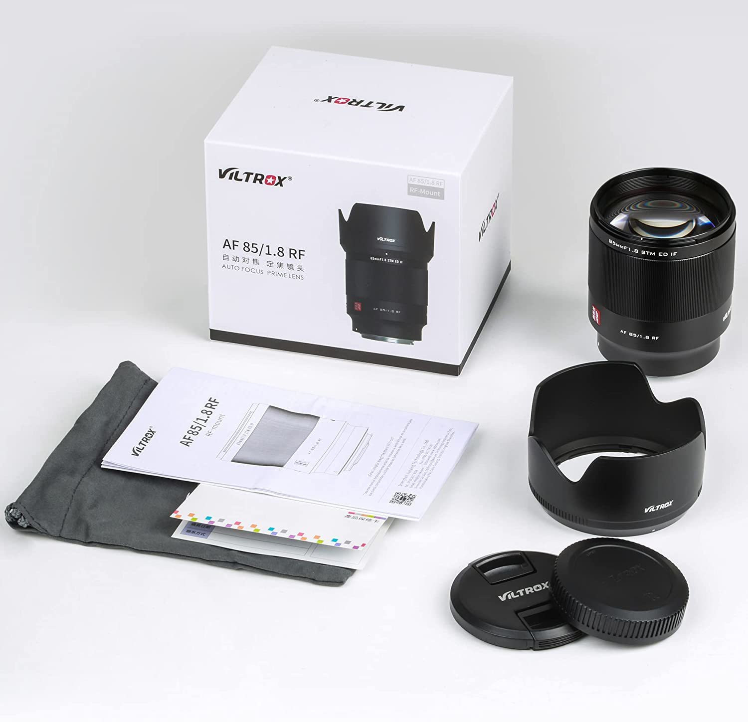 Image of viltrox RF 85mm f /1.8 Full Frame AF for Canon RF Mount Cameras EOS R, EOS RP, EOS R5, EOS R6, EOS R3, EOS Ra, EOS C70 Telephoto Zoom Lens (Black, 85mm mm)