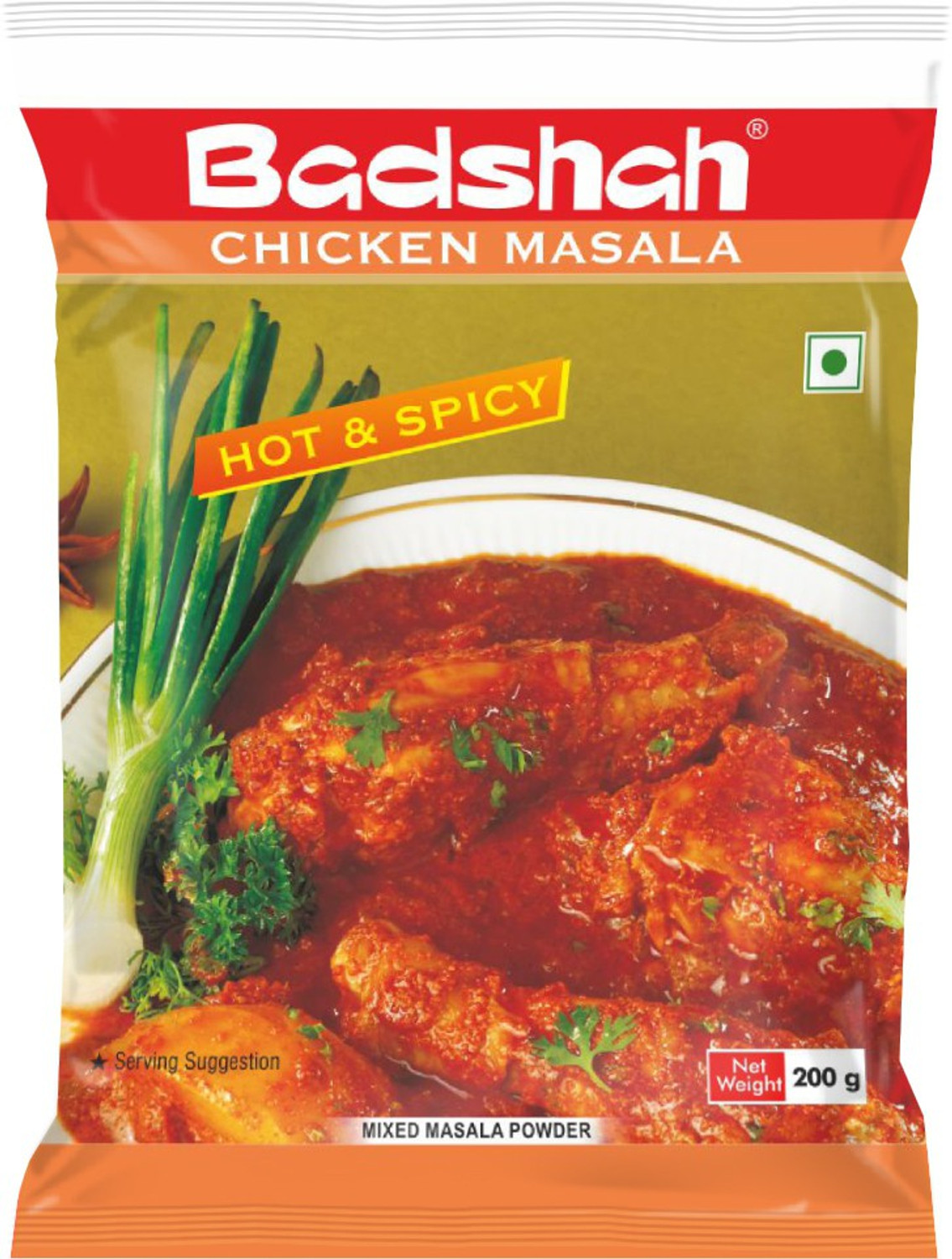 Image of BADSHAH Chicken Masala Powder | Blended Spice Mix|Healthy Delicious & Flavourful Cooking (200 g)