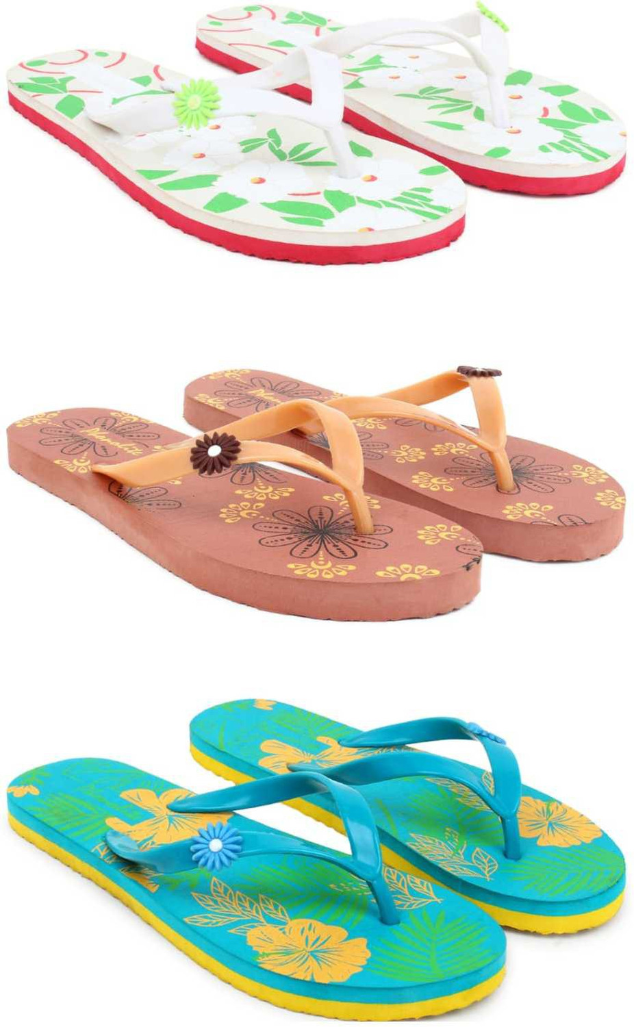 Image of Rinse Women Slippers (Multicolor , 7)