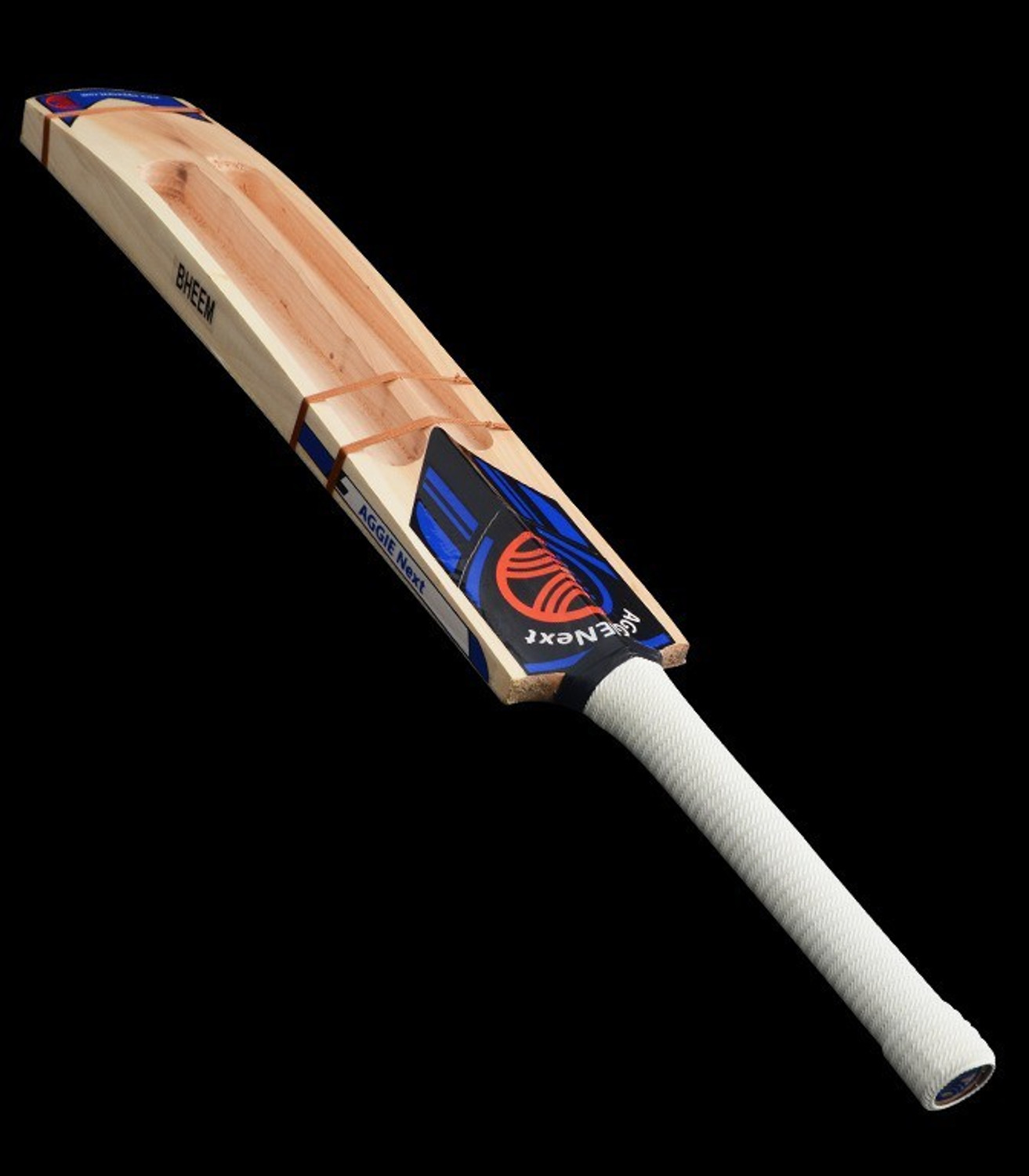 Image of AGGIENext Bheem Boundary 4 slot Tennis Ball Cricket bat Kashmir Willow Cricket Bat For 15+ Yrs (1120)