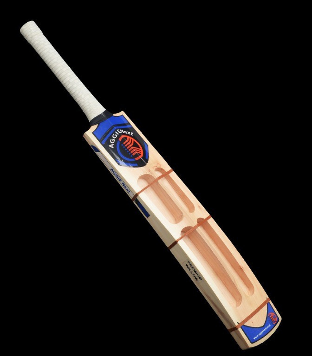 Image of AGGIENext Bheem Boundary 4 slot Tennis Ball Cricket bat Kashmir Willow Cricket Bat For 15+ Yrs (1120)