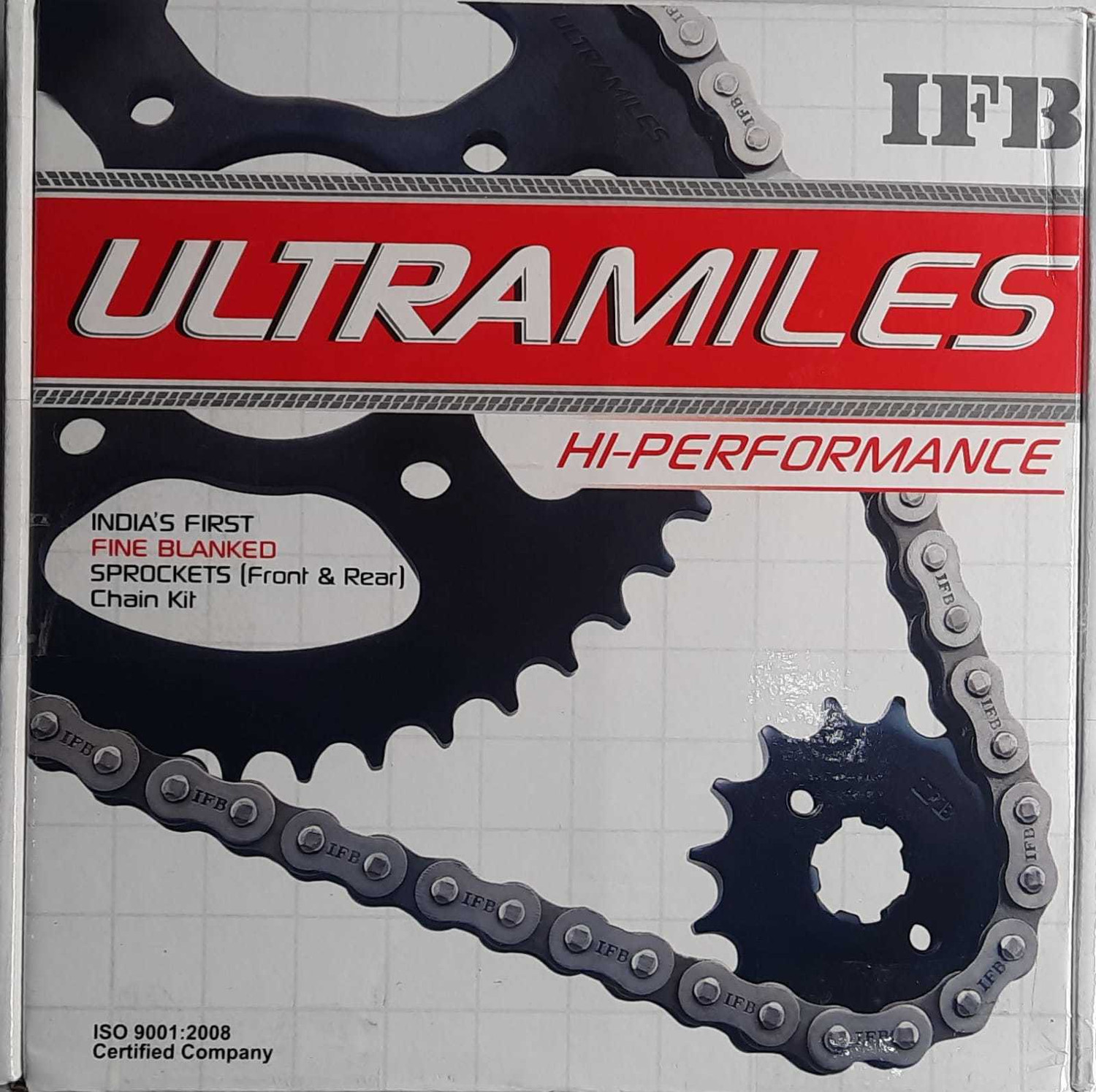 Image of IFB UMC-003A HERO ALL CHAIN SET 108 Teeth Sprocket (Hero Passion Pro, Splendor, Splendor NXG, Splendor Plus, Splendor Pro)