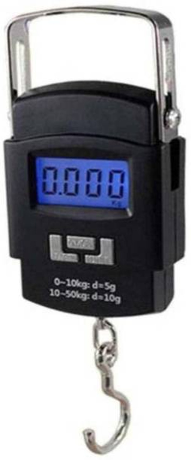 Image of JSJ Bold Weight Machine for Home Digital Weighing Machine Weighing Scale (Black)