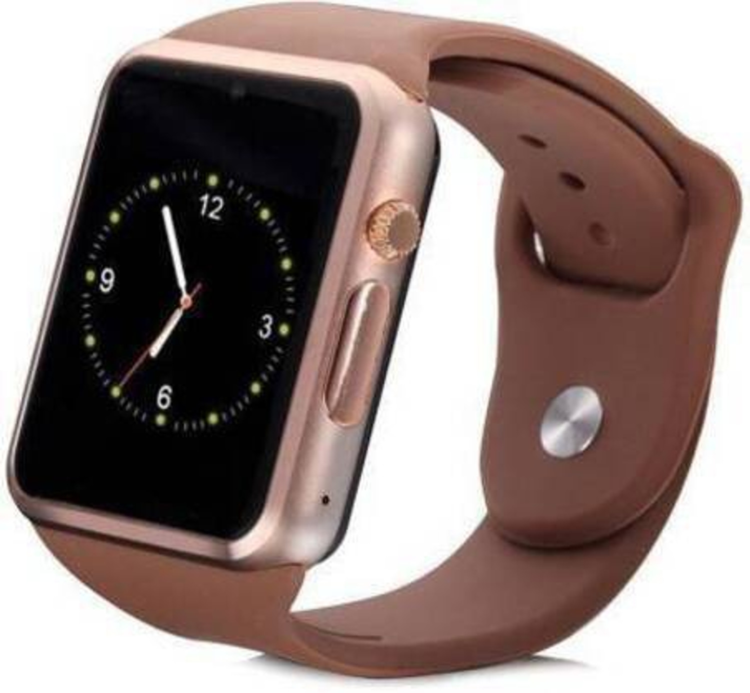 Image of Lastpoint 4G Camera and Sim Card Support watch Smartwatch (Brown Strap, free)
