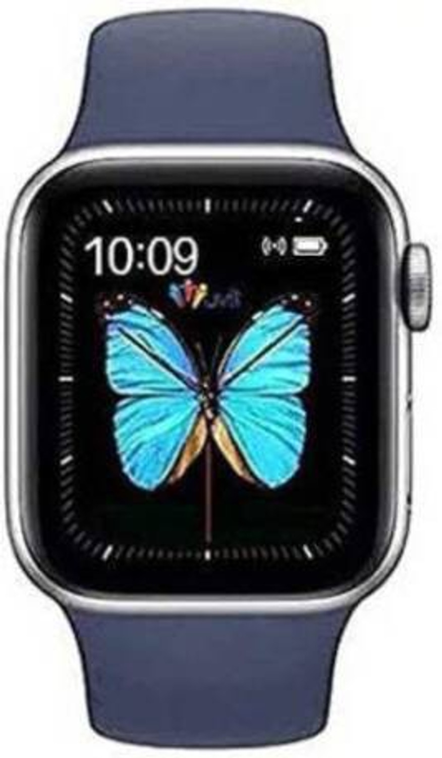 Image of CYXUS 4G Camera and Sim Card Support watch Smartwatch (Blue Strap, free)