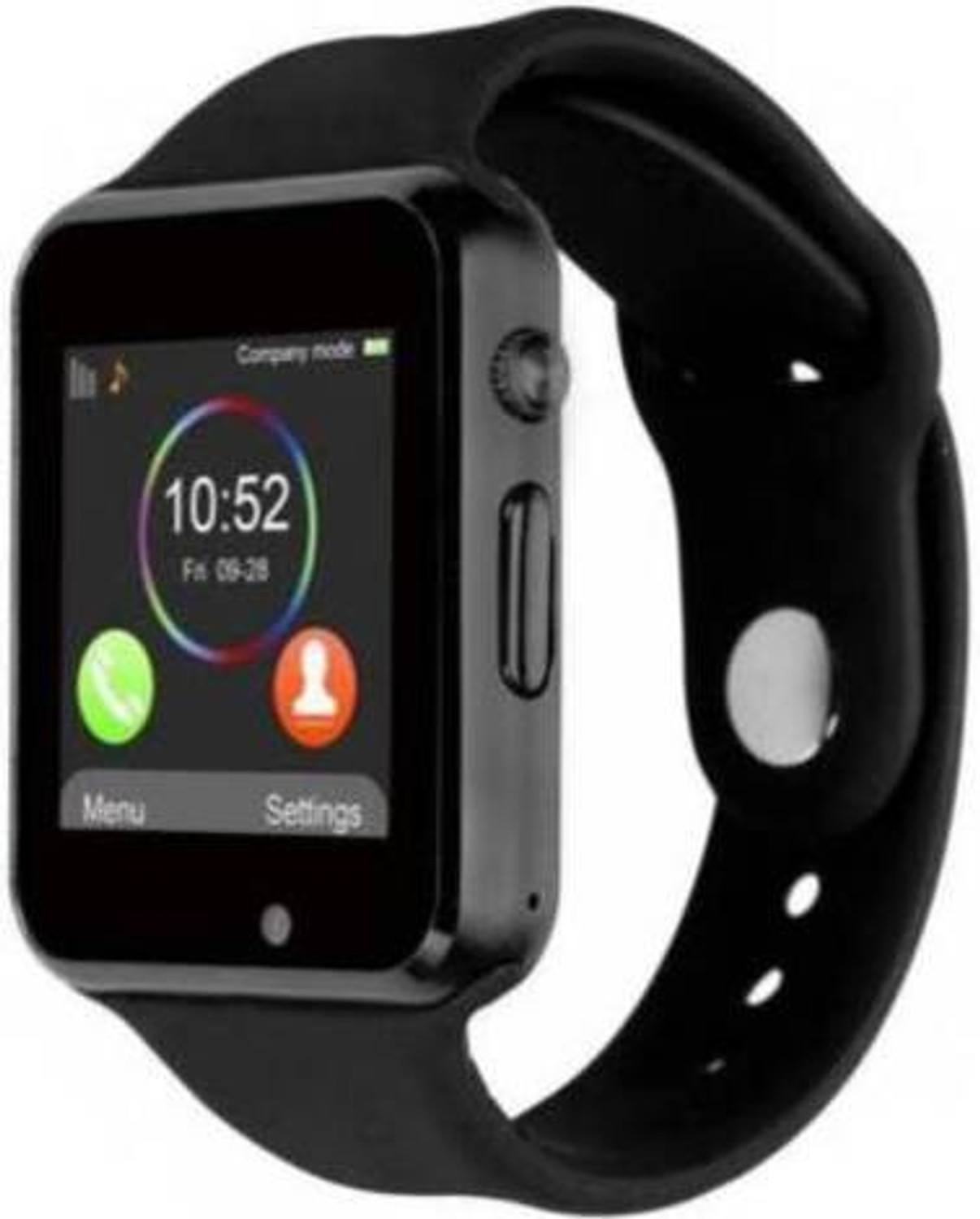 Image of CYXUS 4G Camera and Sim Card Support watch Smartwatch (Red Strap, free)