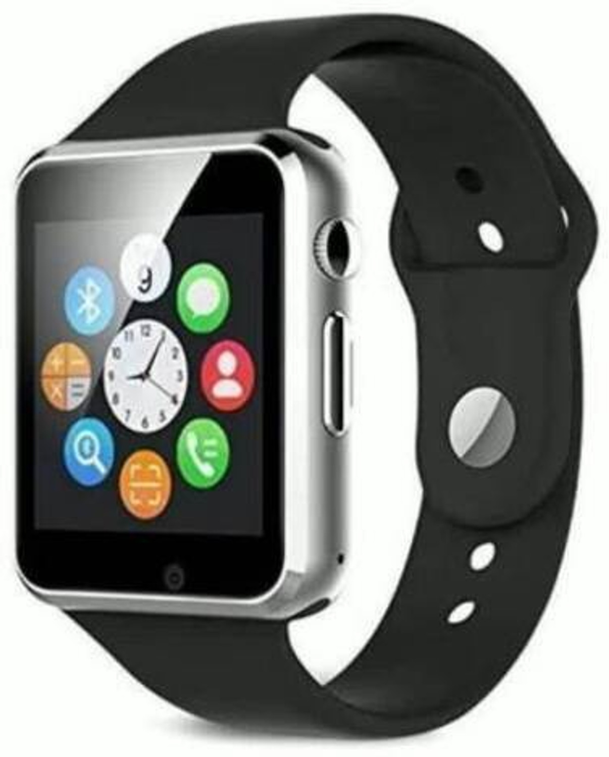 Image of CYXUS 4G Camera and Sim Card Support watch Smartwatch (Black Strap, free)