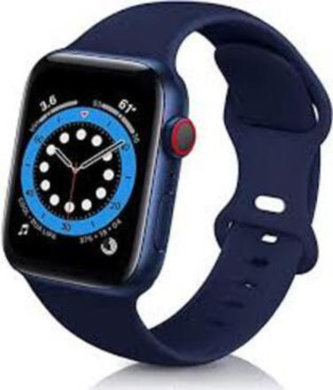 Image of Lastpoint 4G Camera and Sim Card Support watch Smartwatch (Blue Strap, free)