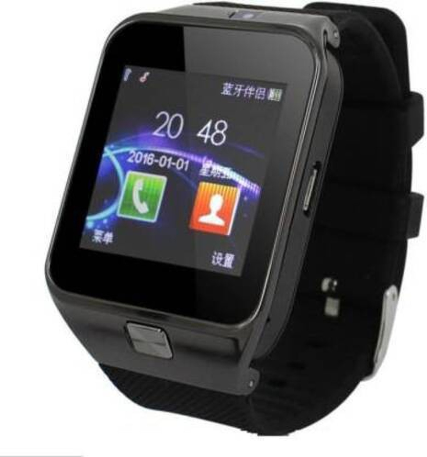Image of Lastpoint 4G Camera and Sim Card Support watch Smartwatch (Black Strap, free)