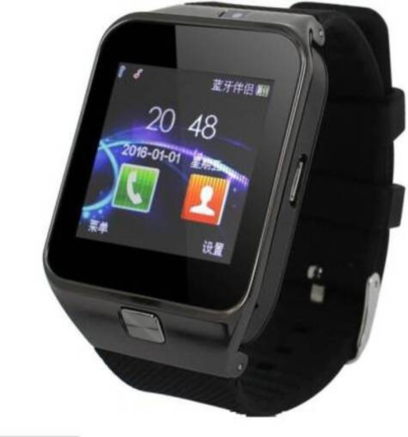 Image of Lastpoint 4G Camera and Sim Card Support watch Smartwatch (Black Strap, free)