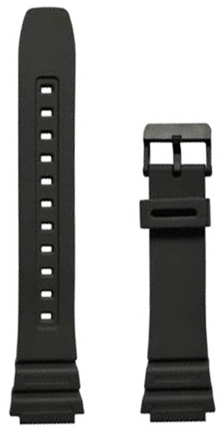 Image of DBLACK [CDS3]CASIO Strap Band for Men's G-SHOCK GD-120, GA-100, GA-110, GA-100C 16 mm Resin Watch Strap (Black)