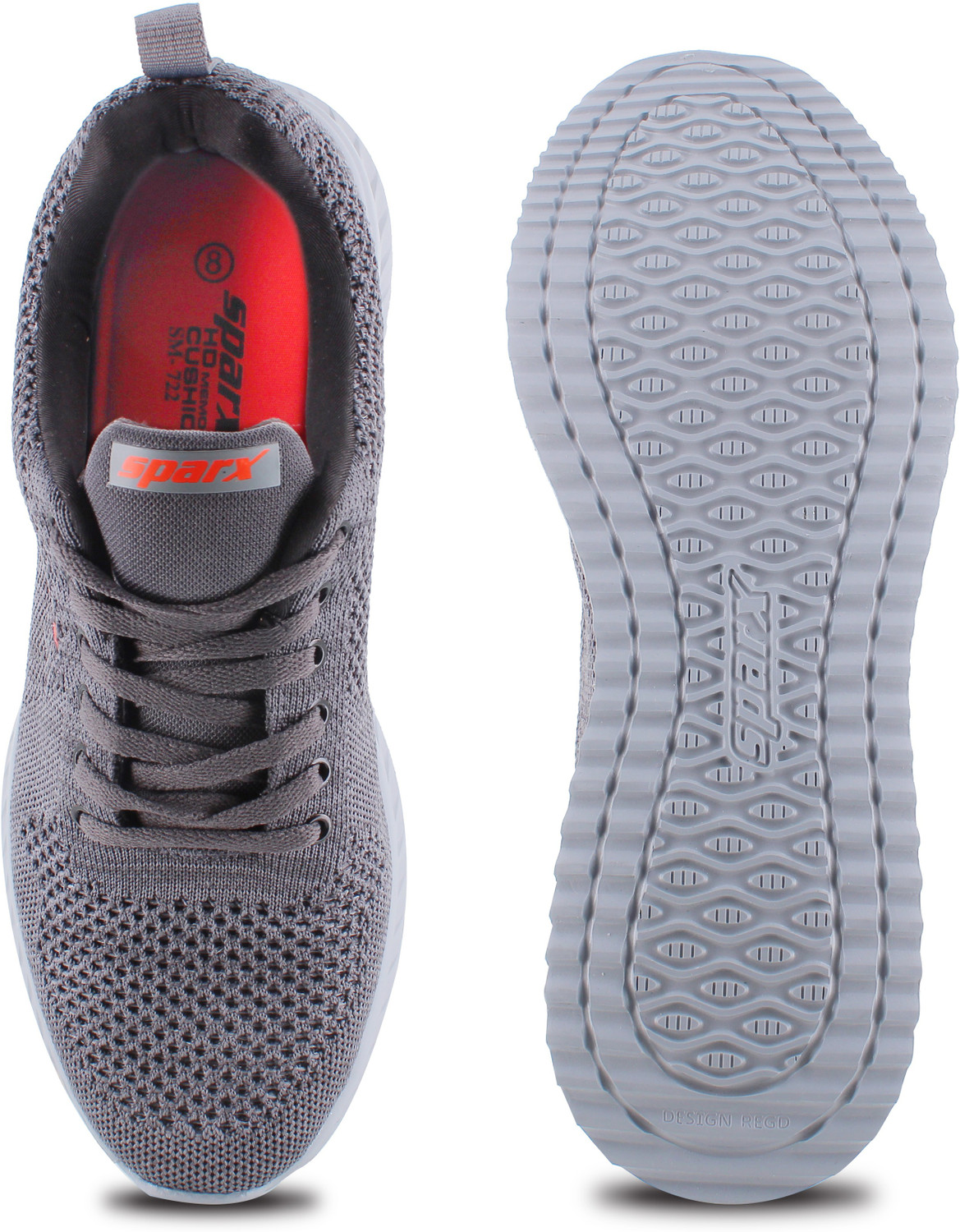 Image of Sparx Running Shoes For Men (Grey , 12)