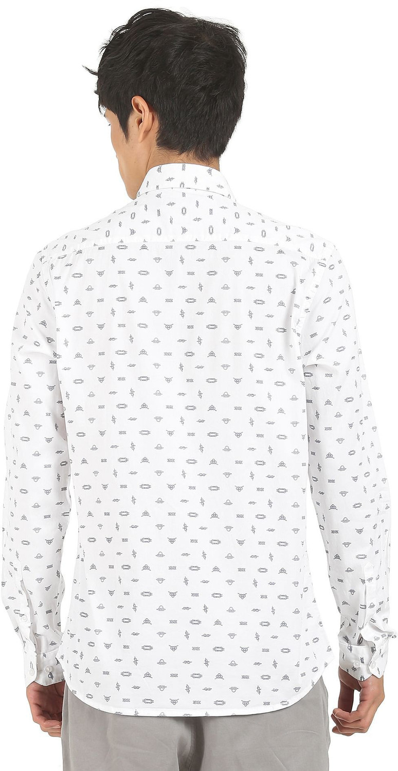 Image of ARROW Men Regular Fit Printed Spread Collar Casual Shirt